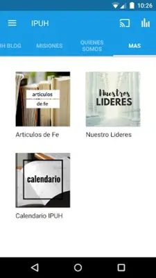 Iglesia Pentecostal Unida Hisp android App screenshot 0